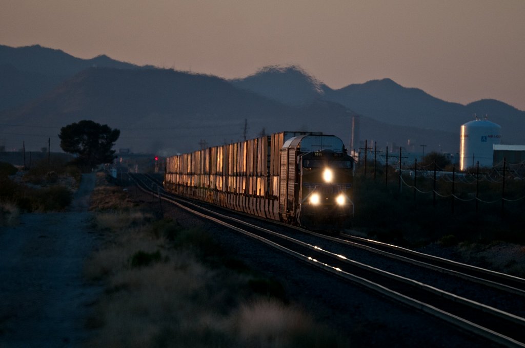 Freight Train at Dua